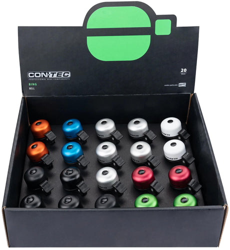 Contec mini cloche de vélo bing ct mini cloche bing display 20 pcs.