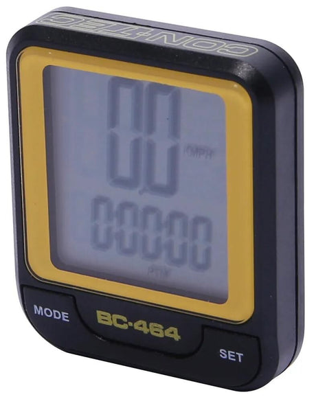 Contec ordinateur de vélo cbc-464 ct ordinateur cbc-464 fil, noir néojaune