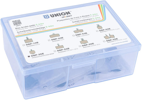 Marwi union jeu de plaquettes de frein à disque dbp-26e kevlar organique (25pr)