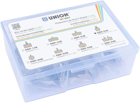 Marwi union jeu de plaquettes de frein à disque dbp-60e kevlar organique (25pr)