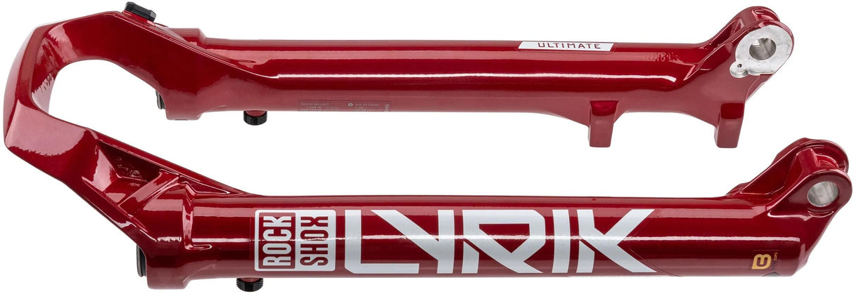 Rockshox tube de fourche inférieur 29 tube plongeur 29 lyrik rouge