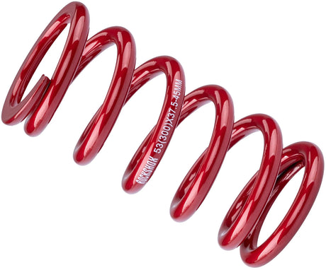 Ressort Rockshox rs 37,5-45 mm 114 mm de long rouge électrique