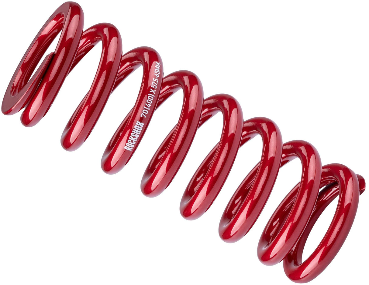 Ressort Rockshox rs 57,5-65mm 151mm 400 lb rouge électrique