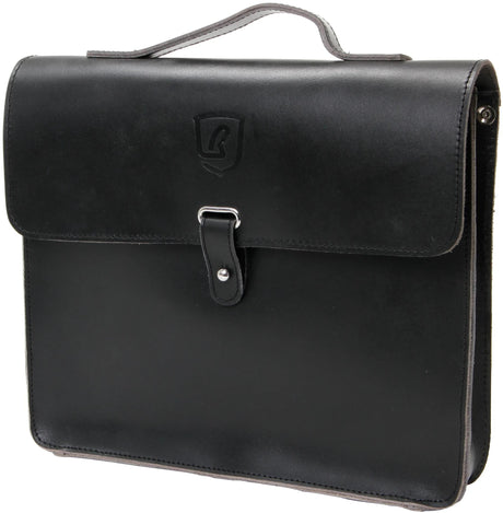 Brave classic frame bag sac à cadre en cuir noir