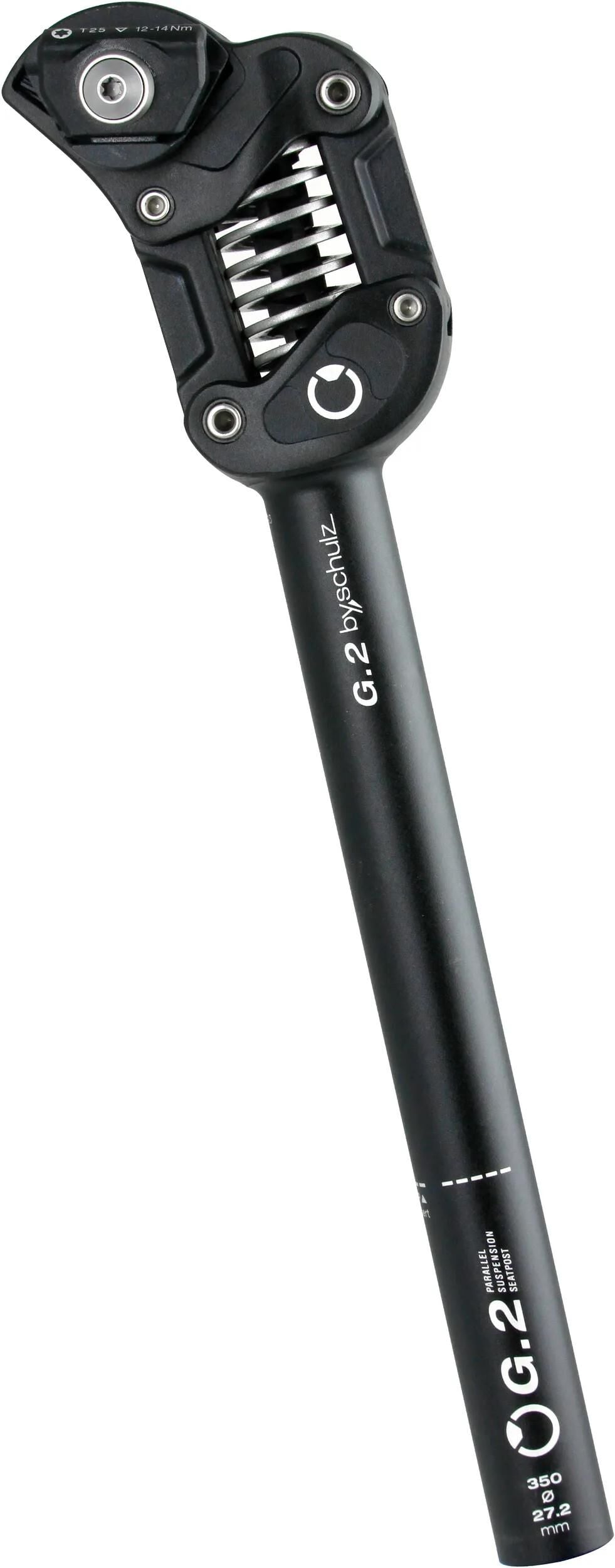 By, tige de selle à suspension par parallélogramme Schulz g.2 st par.sus. tige de selle par. schulz g.2 st e.hard