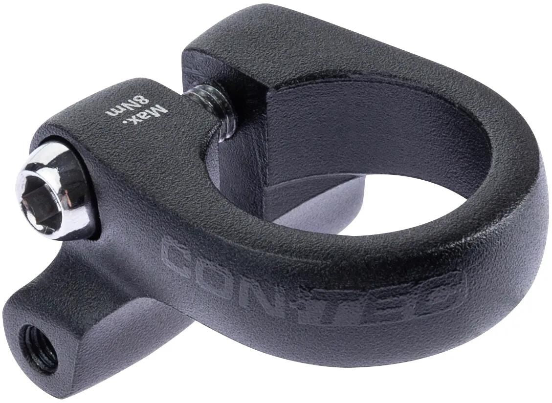 Contec support de porte-bagages pour collier de selle ct support de porte-bagages pour collier de selle 28,6 mm noir