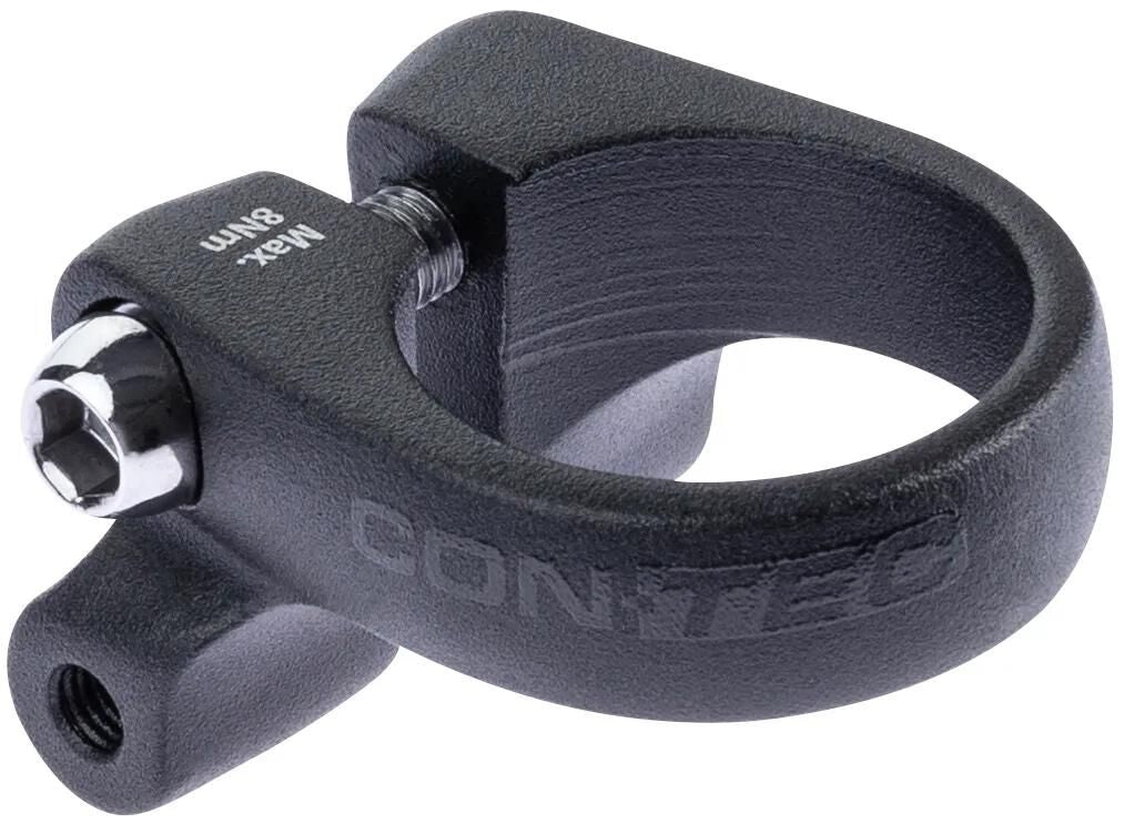 Contec support de porte-bagages pour collier de selle ct support de porte-bagages pour collier de selle 34,9 mm noir