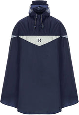 Cape de pluie jarret super praktiko poncho super praktiko taille xl bleu