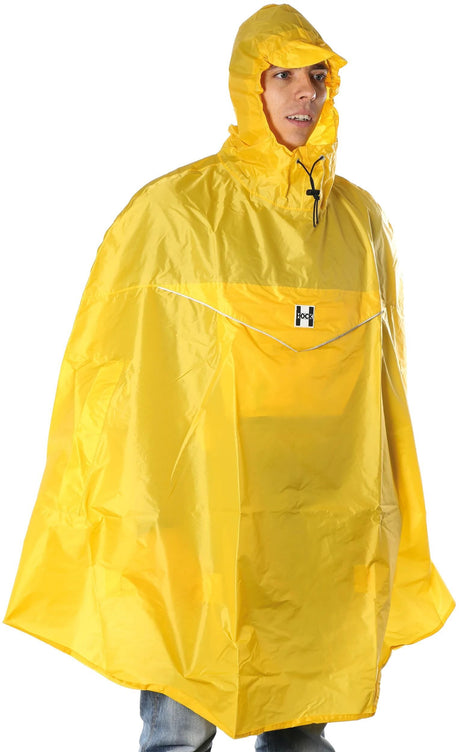 Cape de pluie Hock poncho léger de pluie taille l jaune