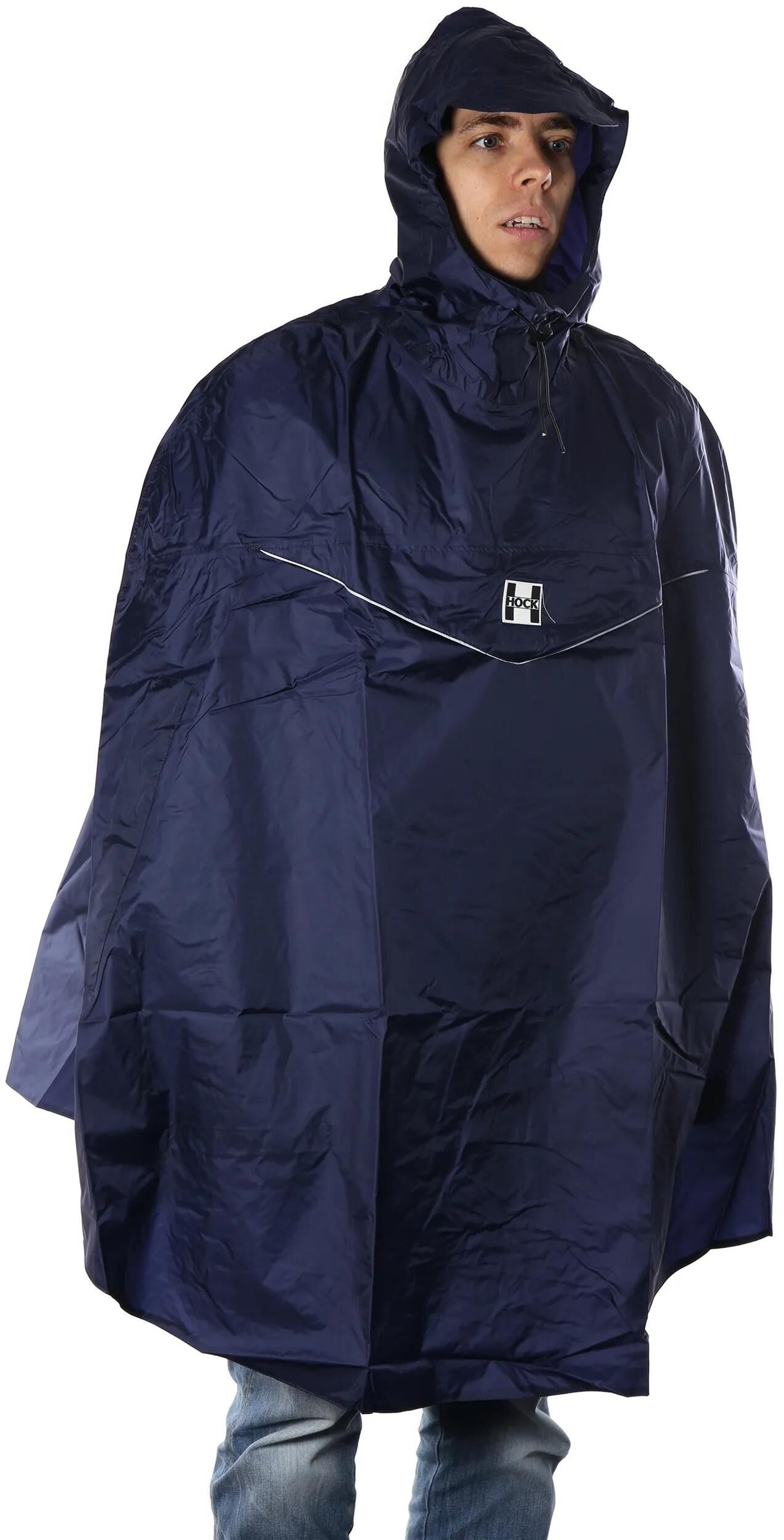 Jarret pluie cape pluie léger poncho pluie lumière taille xxl marine