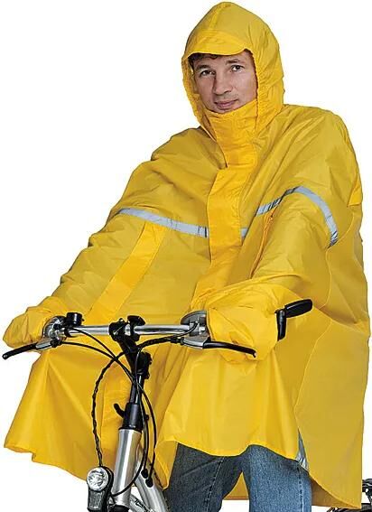 Cape de pluie jarret super parfait poncho super parkt.refekto xxl jaune