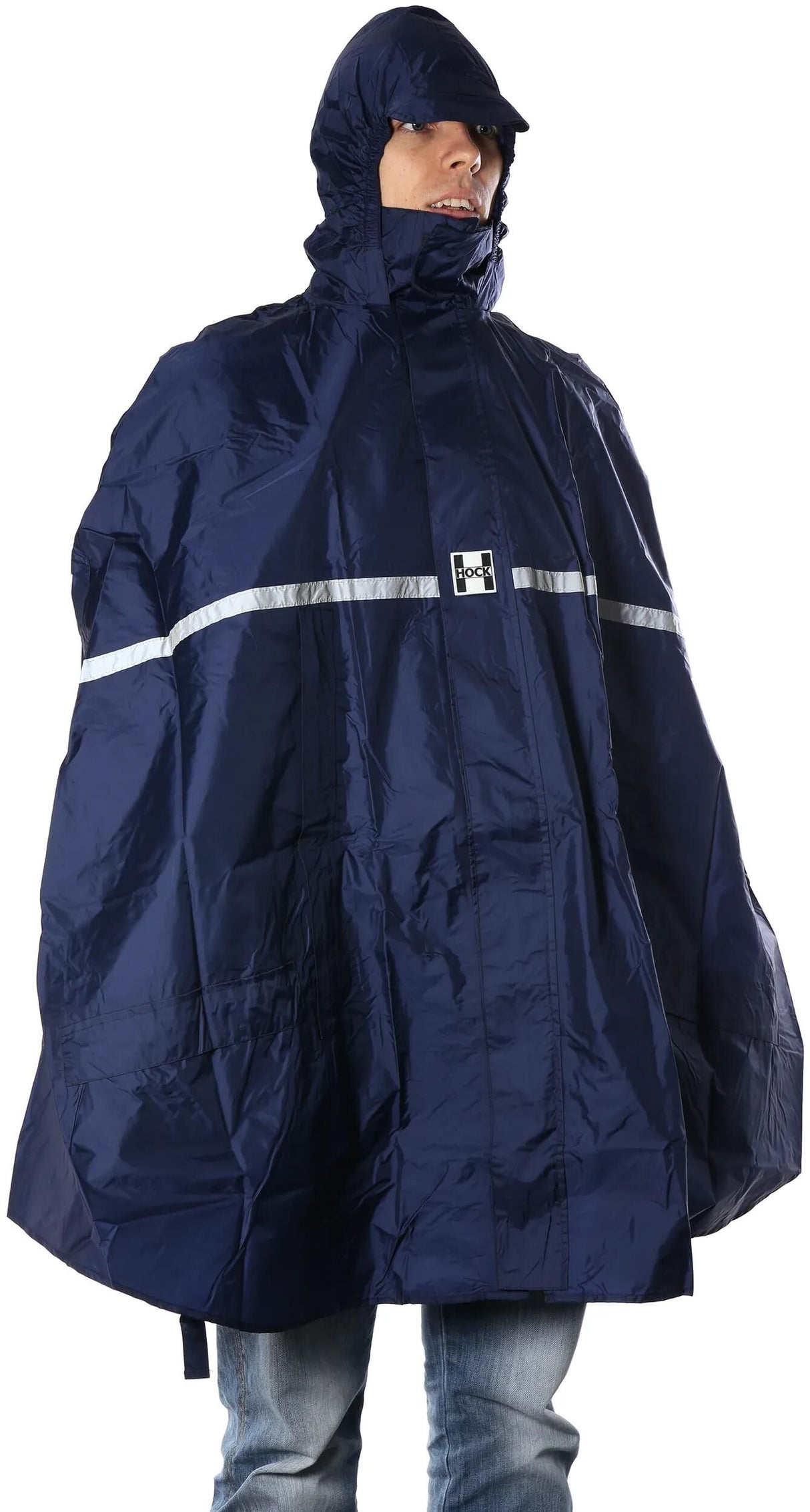 Cape de pluie jarretière super parfaite poncho super parkt.refekto xl marine