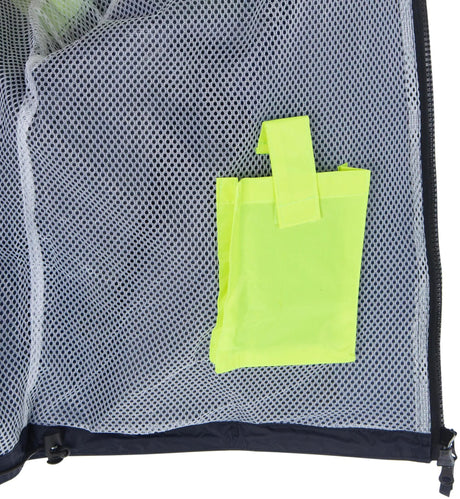 Veste de pluie imperméable réfléchissante 4 actes taille l bleu y reflex