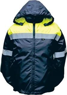 Veste de pluie imperméable réfléchissante 4 actes taille xxl bleu y reflex