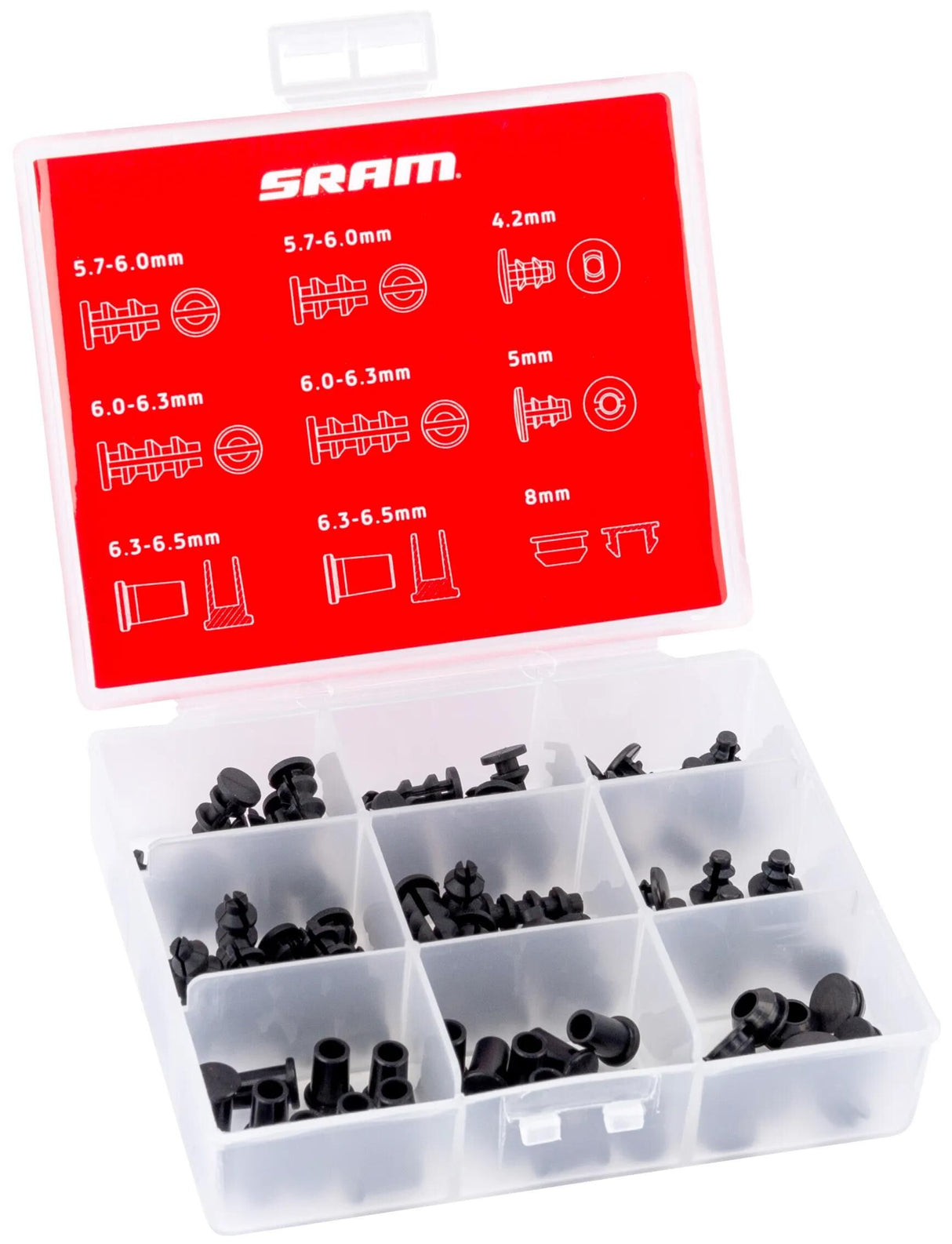 Sram couvercle bouchon bouchons aveugles boîte 4,2-8mm
