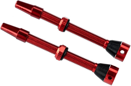 Brave valve tubeless valve tubeless 60mm rouge