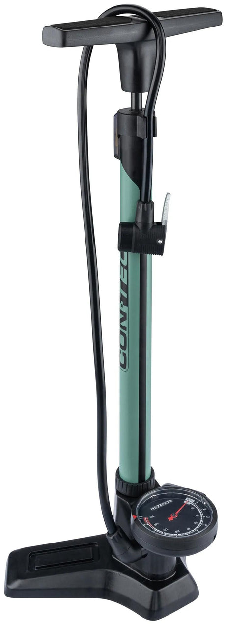 Contec pompe à pied support d'air twist ct compresseur manuel support d'air twist noir vert