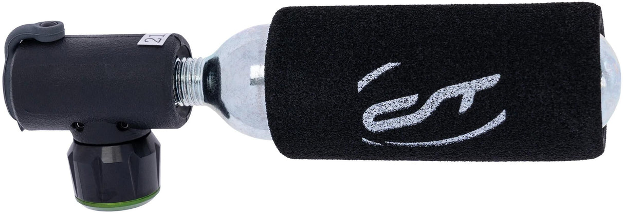 Contec cartouches co² pompe gonfleur micro ct cart.pu.inflator micro noir argent