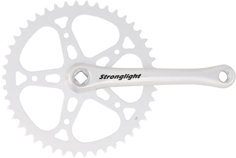 Pédalier Stronglight pédalier 46t 1 vitesse 170mm sil.