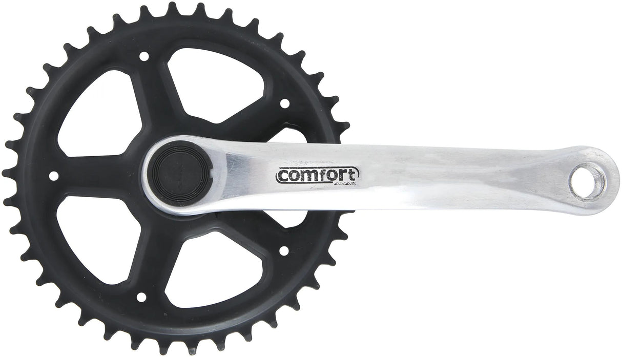 Pédalier Amar pédalier 4 bords 38t 170mm b sil.
