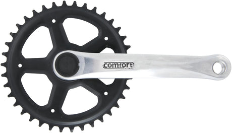 Pédalier Amar pédalier 4 bords 38t 170mm b sil.