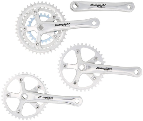 Pédalier Stronglight tandem impact pédalier strongl.tandem impact alu, 170mm
