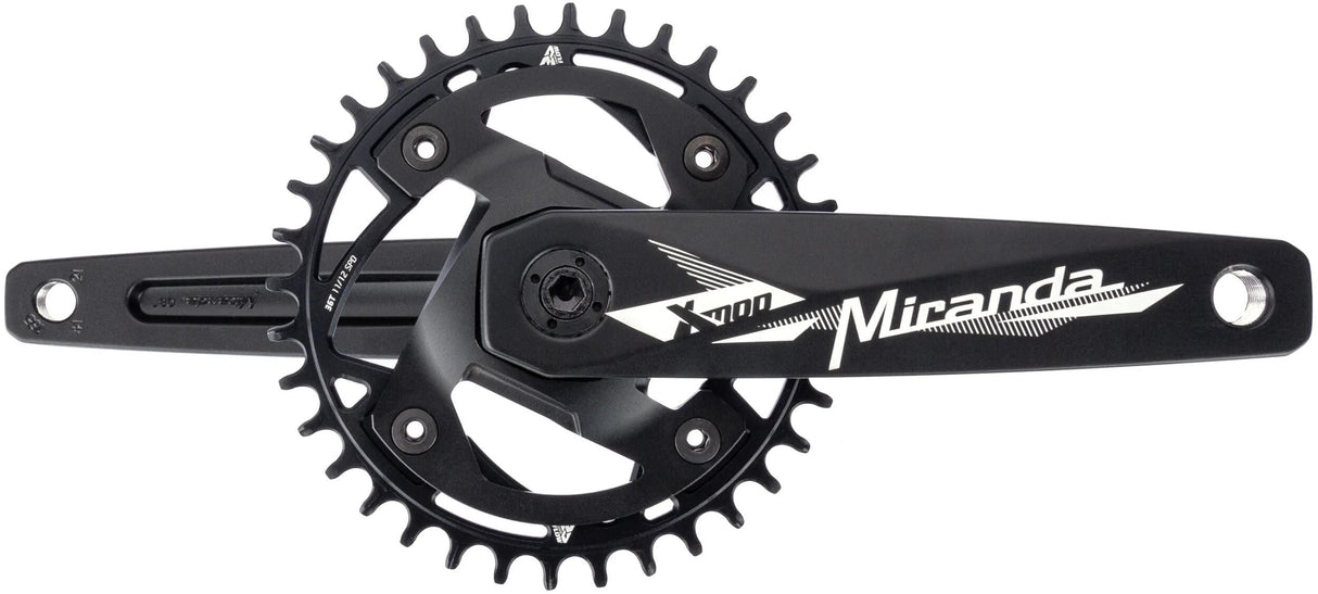 Pédalier Miranda modulaire mrtb chainflow 3d pédalier mod.mrtb chainflow 3d 36t