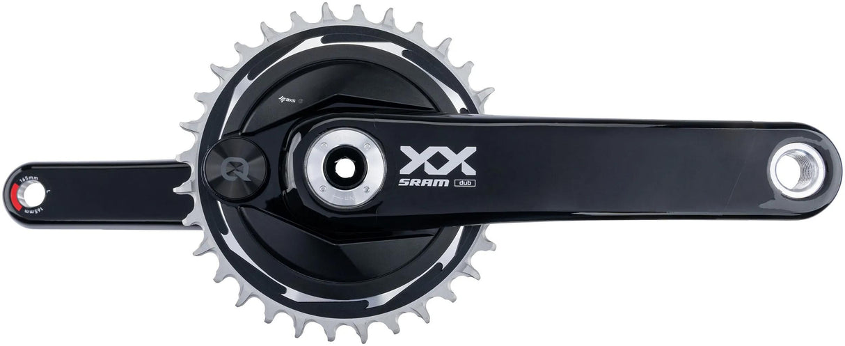 Sram kettenradgarnitur xx eagle axs pédalier de transmission pm xx eagle axs tr. 165 mm 32 dents