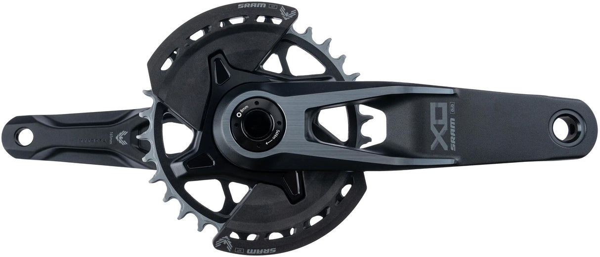 Sram pédalier capteur de puissance x0 aigle axs pédalier de transmission pm x0 aigle axs tr. 165mm