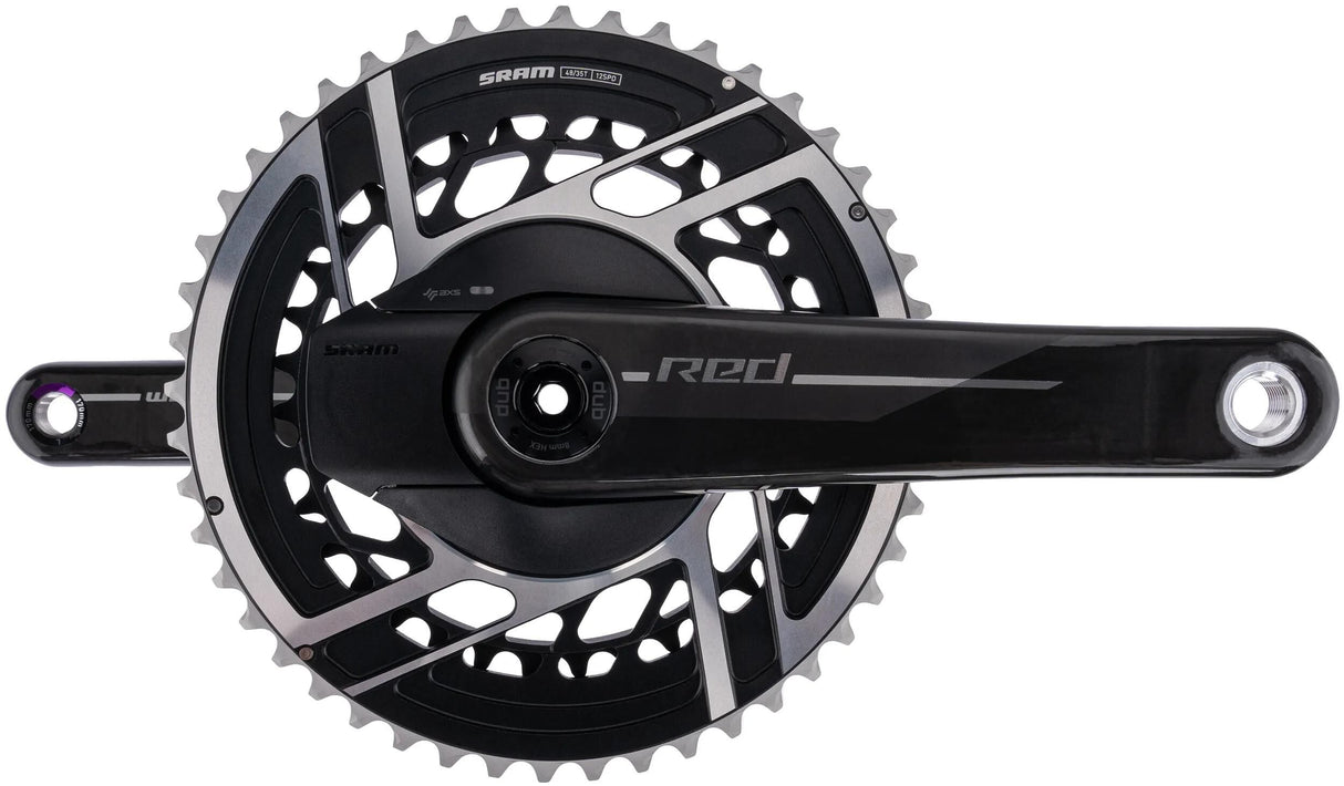 Sram pédalier capteur de puissance rouge axs e1 pédalier pm rouge axs e1 35 48t 170mm