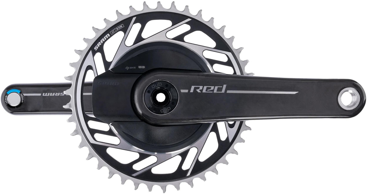 Sram pédalier capteur de puissance rouge 1 xplr axs e1 pédalier pm rouge 1 xplr axs e1 42t 160mm