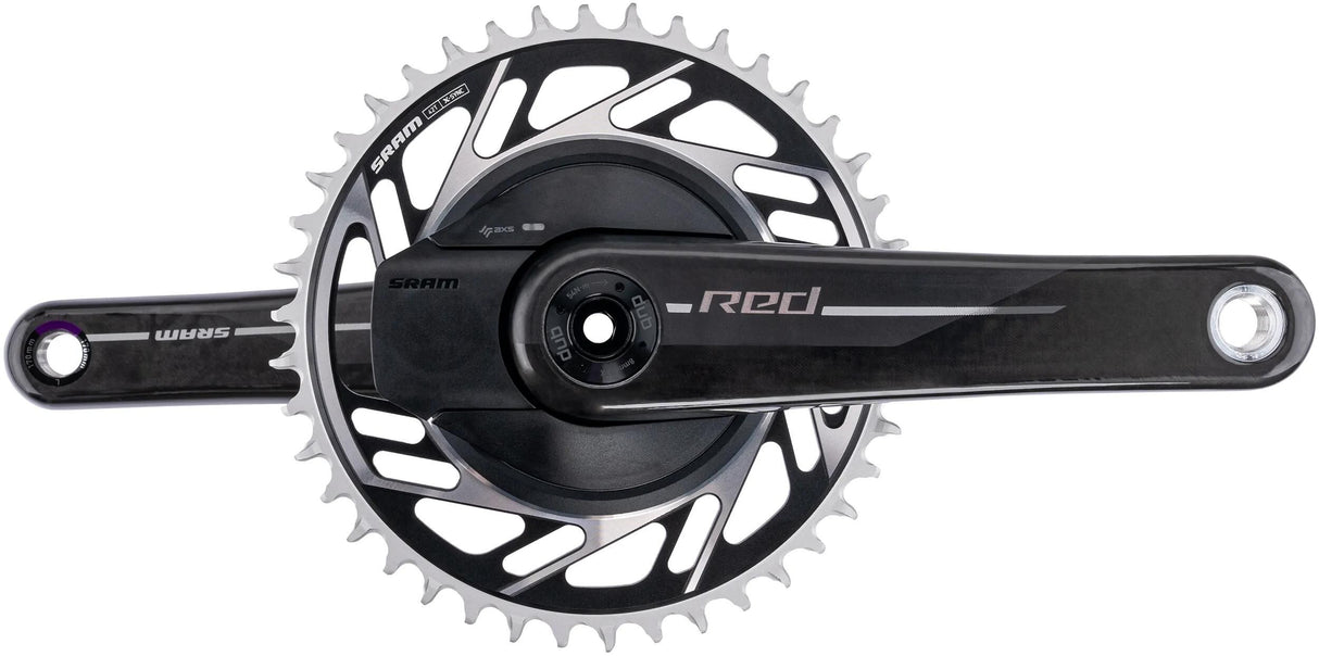 Sram pédalier capteur de puissance rouge 1 xplr axs e1 pédalier pm rouge 1 xplr axs e1 42t 170mm