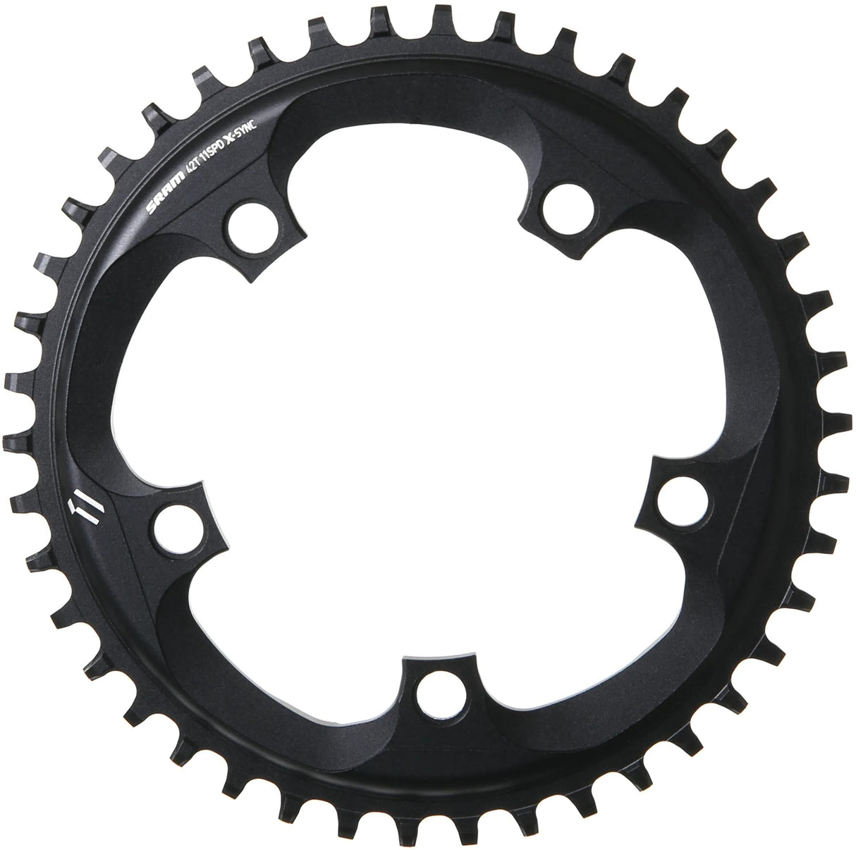 Sram plateau simple plateau simple 42t alu noir