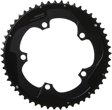 Plateau Sram route double plateau roaddoub. 53t aluminium p. rouge noir