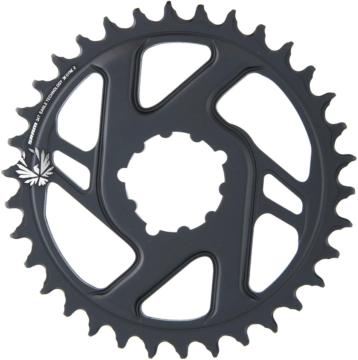 Plateau Sram x-sync 2 trigger xx1 eagle alu, 34 dents, noir