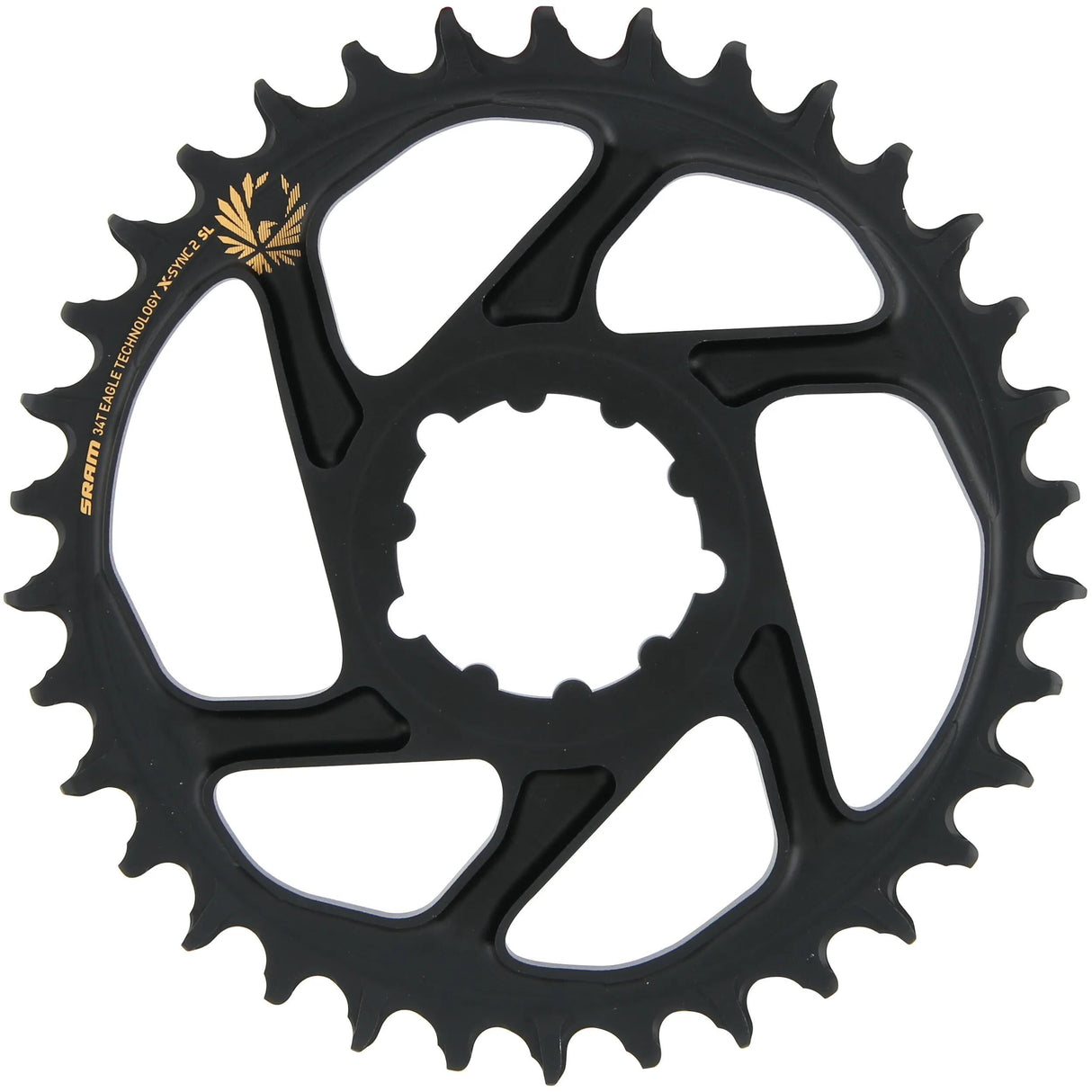 Sram plateau x-sync2 sl plateau x-sync2 sl 34 dents alu or