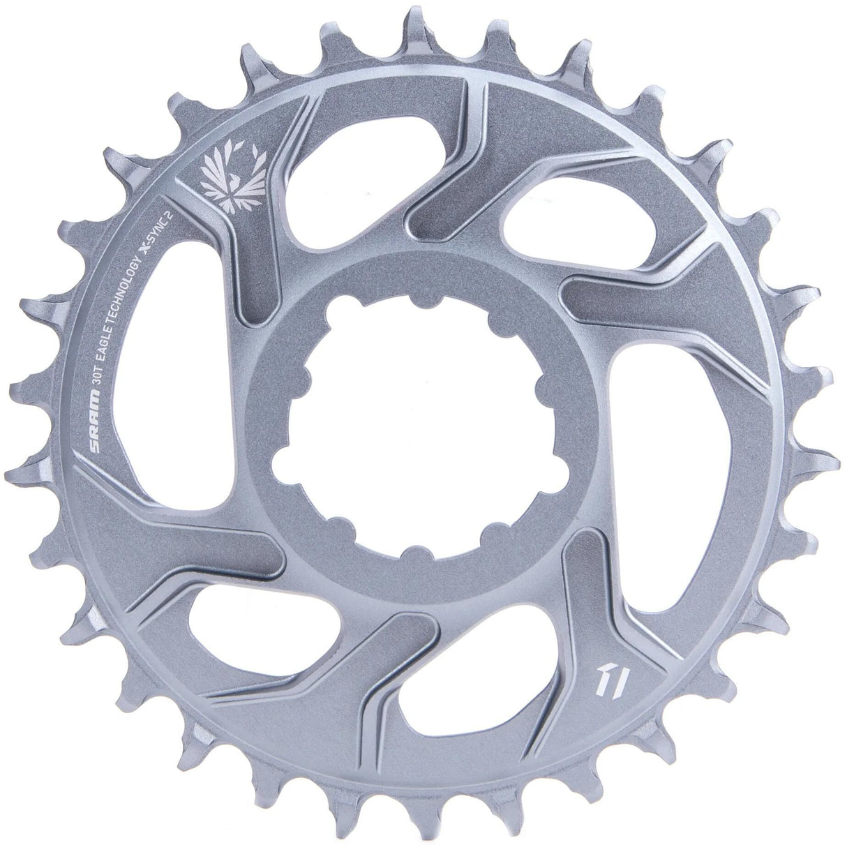 Sram plateau x-sync 2 plateau x-sync 2 30 dents alu gris polaire