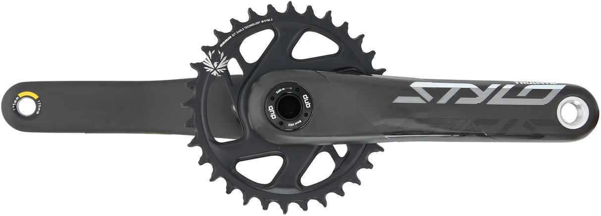 Pédalier Truvativ stylo carbone eagle pédalier stylo carb.eagle 32t.dub boost