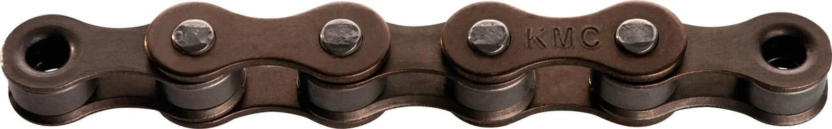 Chaîne Kmc s1 large chaîne z1 large 112 maillons marron pack