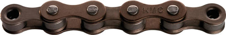 Chaîne Kmc s1 large chaîne z1 large 112 maillons marron pack
