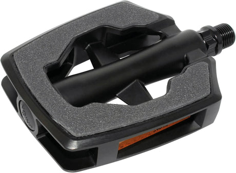 Jeu de pédales Marwi SP-890 sandblock gris aluminium noir mat