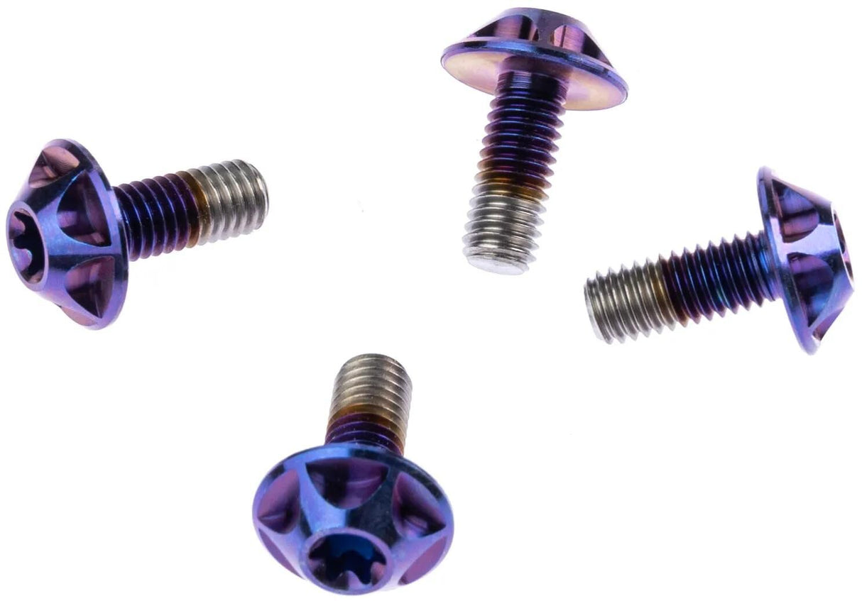 Vis de boulon de montage Silca violet royal 4pcs.