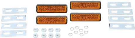 Réflecteurs de pédale Contec p-reflex ct, support à vis pour réflecteur de pédale. lot de 4 pièces