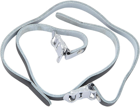 Contec cale-pieds sangles bracelet en cuir ct pédalestrap cuir cuir noir 2pcs