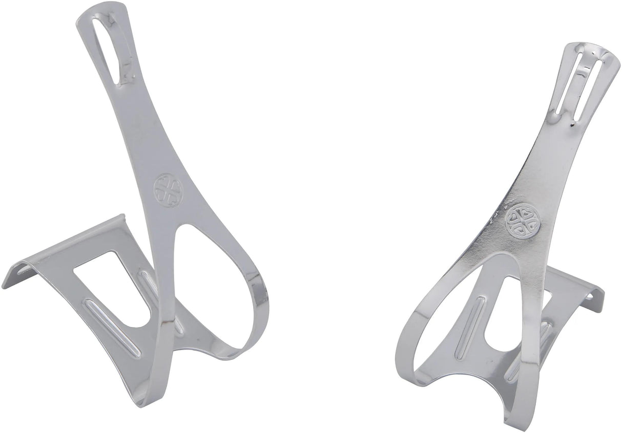 Contec cale-pieds track ct clips de pédale track niro argent 2pcs
