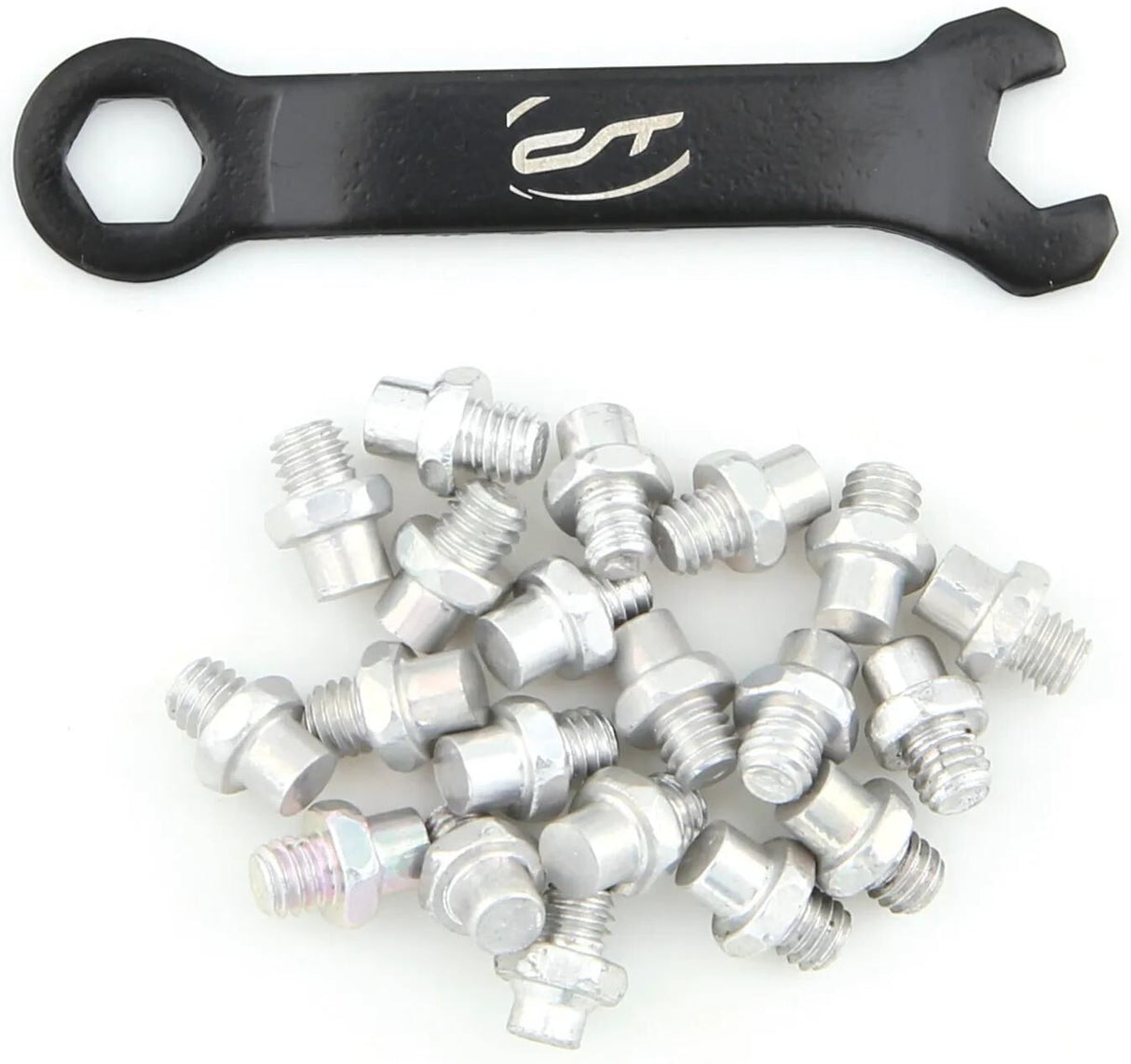 Contec vtt broches de pédale r-pins sélectionner ct broches de pédale r-pins alu argent 20 pièces in.key