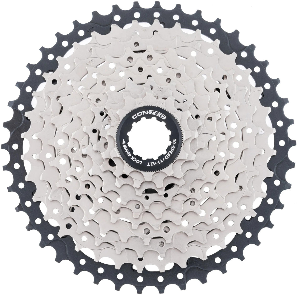 Contec grad cassette pignon ct cassette grad 11-42t 10sp sil. noir