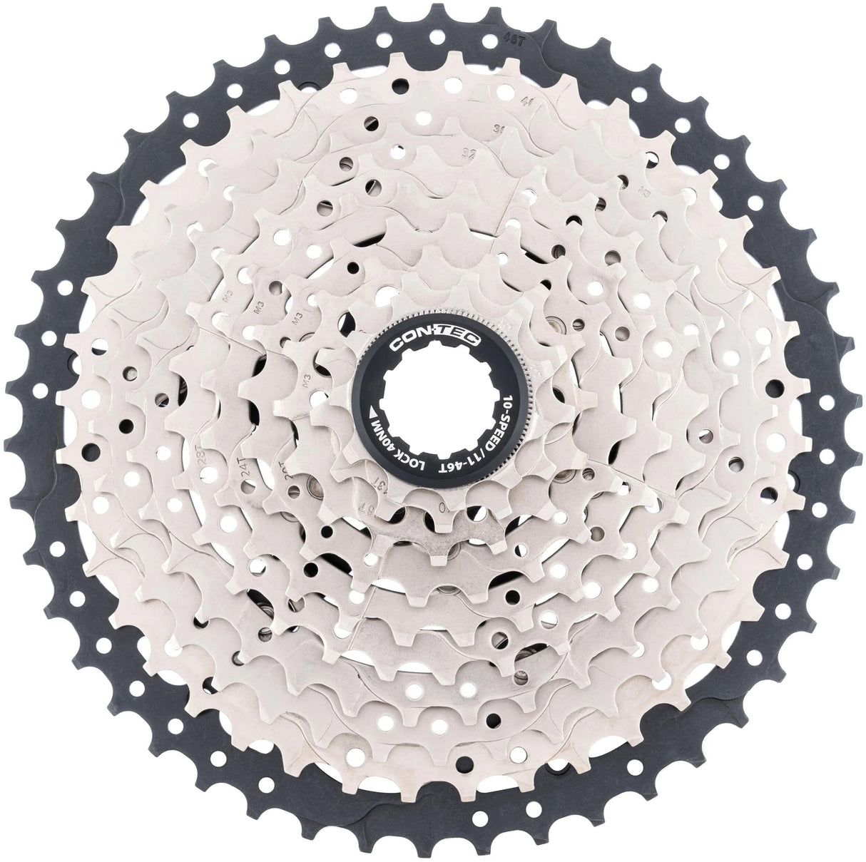 Contec grad cassette pignon ct cassette grad 11-46t 10sp sil. noir