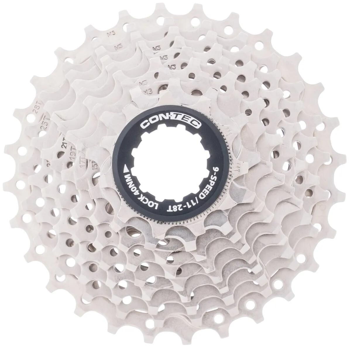 Contec grad cassette pignon ct cassette grad 11-28t 9sp sil. noir