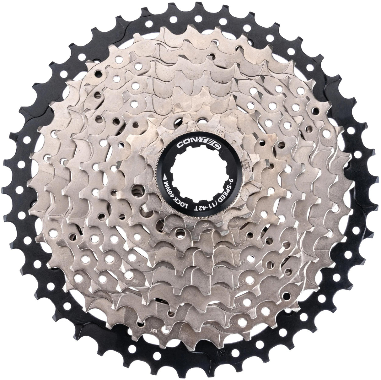 Pignon de cassette Contec grad ct cas.pignon grad 11-42t 9sp sil. noir